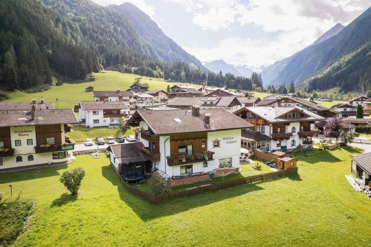 Ferienwohnung Gästeheim Krößbach Neustift im Stubaital Exterior foto