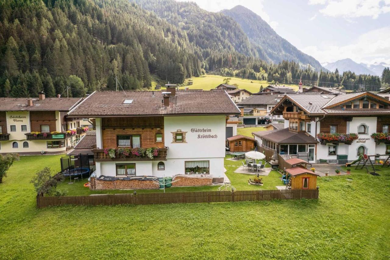 Ferienwohnung Gästeheim Krößbach Neustift im Stubaital Exterior foto